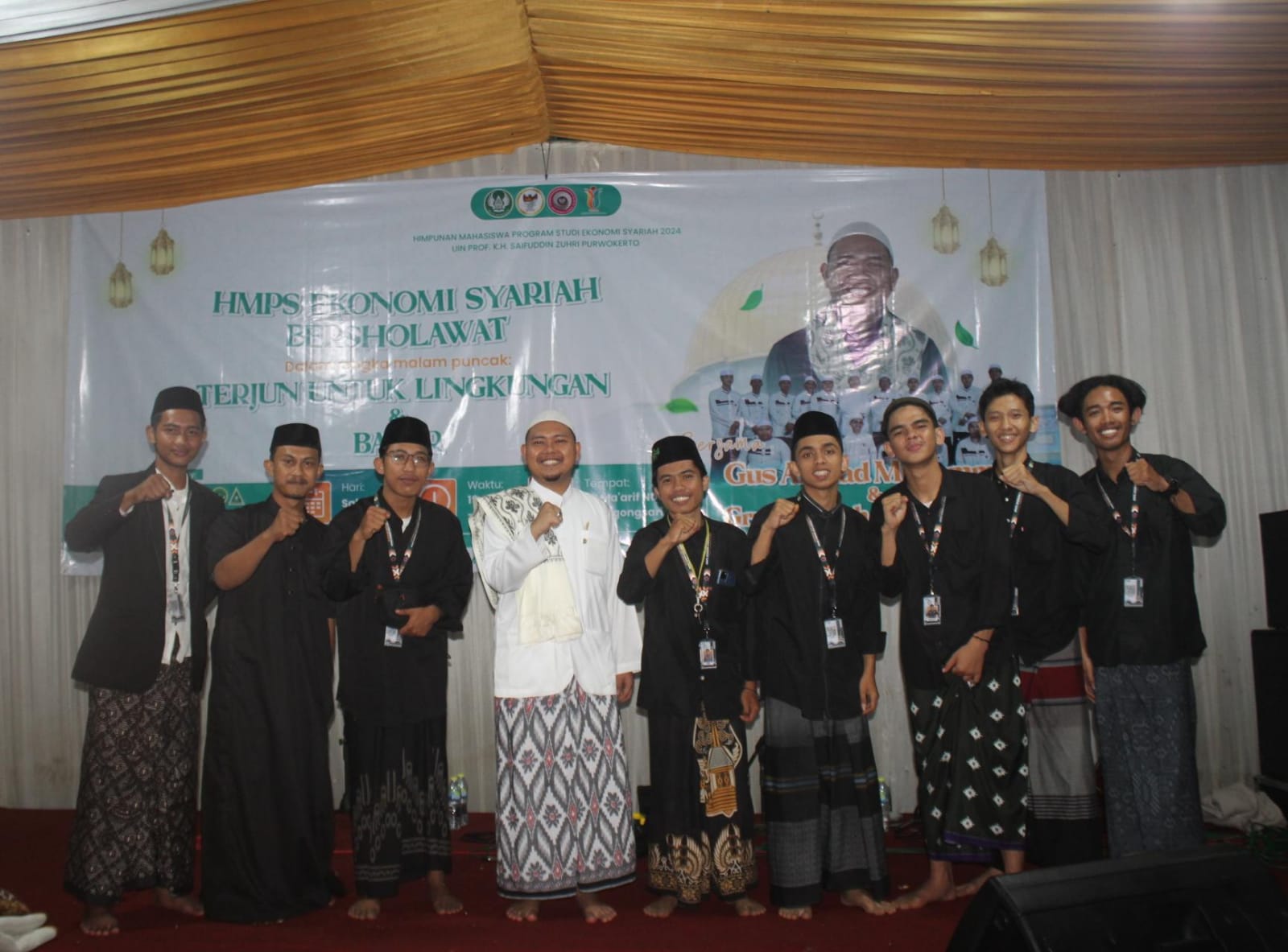 HMPS Ekonomi Syariah Bersholawat Sebagai Tanda Suksesnya TEKUN FEBI