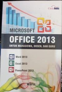 Microsoft Office 2023 Untuk Mahasiswa, Dosen dan Guru