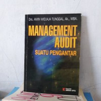 Management Audit Suatu Pengantar