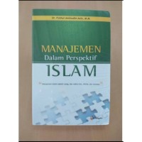 Manajemen Dalam Perspektif Islam