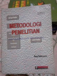 METODOLOGI PENELITIAN (MANAJEMEN DAN AKUNTANSI)