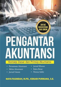 Image of Pengantar Akuntansi : Konsep Dasar dan Prinsip Akuntansi