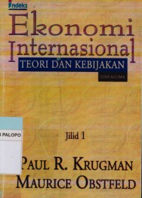 Ekonomi Internasional Teori Dan Kebijakan