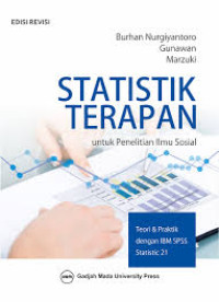 Statistik Terapan Untuk Ilmu Sosial